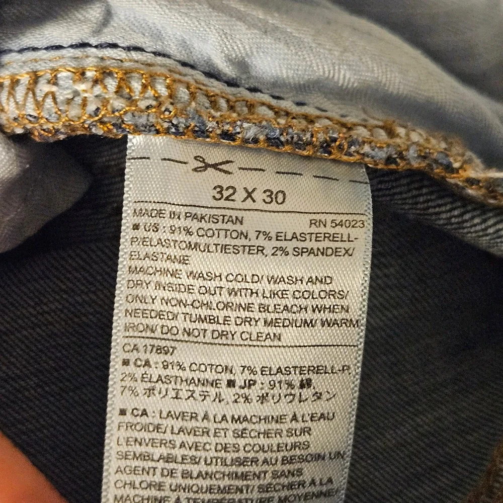 Banana Republic Skinny Techmotion Jeans Mens 32x30 Dark Wash Blue Denim Stretch